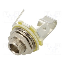 1 pcs x REAN - NYS229 - Socket, Jack 6,3mm, mono, ways: 2
