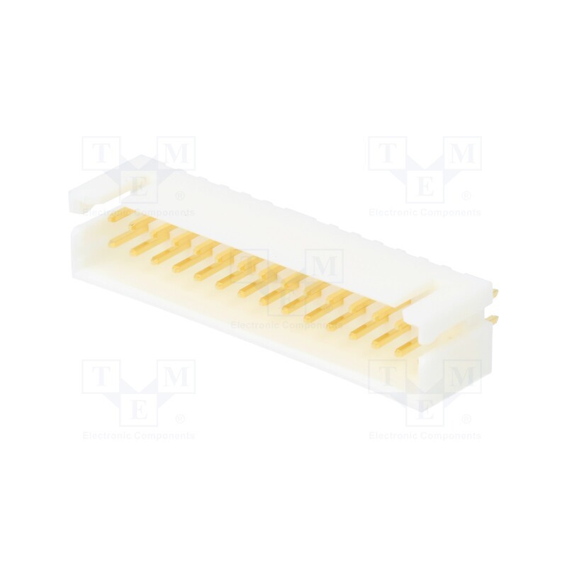 1 pcs x HIROSE - DF1B-30DP-2.5DSA(01) - Socket, wire-wire/PCB, male, DF1B, 2.5mm, PIN: 30, THT, on PCBs, 250V