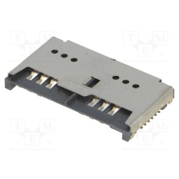 1 pcs x ATTEND - 115L-AB380 - Connector: for cards, SIM, SIM x2, SMT