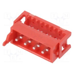 1 pcs x TE Connectivity - 7-215083-8 - Micro-MaTch, plug, male, PIN: 8, IDC, for ribbon cable, Layout: 2x4