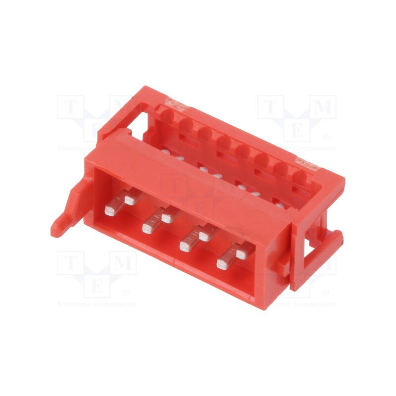 1 pcs x TE Connectivity - 7-215083-8 - Micro-MaTch, plug, male, PIN: 8, IDC, for ribbon cable, Layout: 2x4