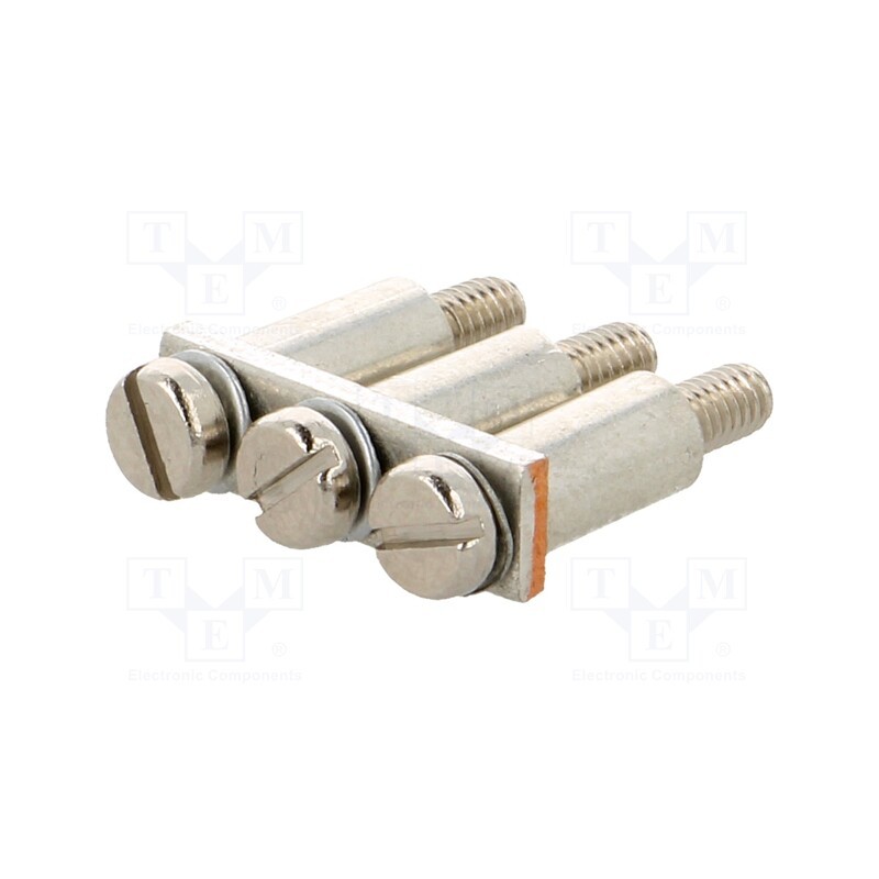 1 pcs x POKu00d3J - A42-0A12 - Screw bridge, ways: 3, ZG-G2.5,ZUG-G2.5