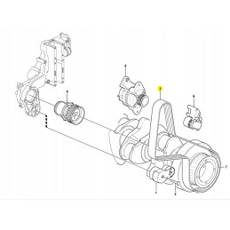 V-belt volvo excavator loader cva