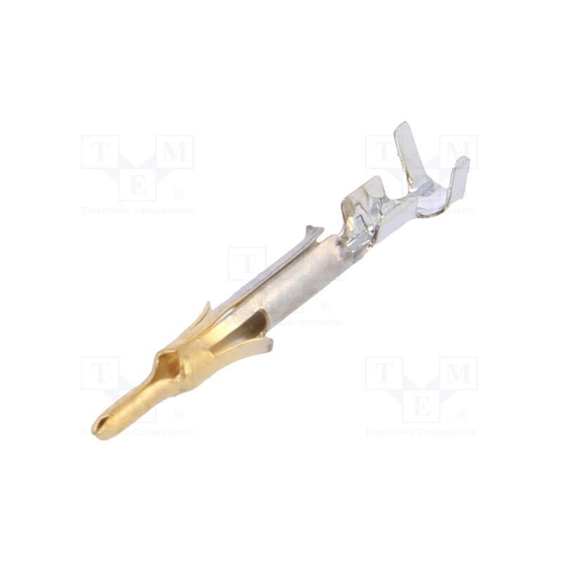 1 pcs x TE Connectivity - 1-770985-0 - Contact, male, brass, selectively gold plated, 0.12÷0.3mm2, bulk