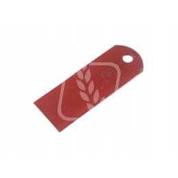 Forage harvester knife 140x50x3mm fi12mm 84437640