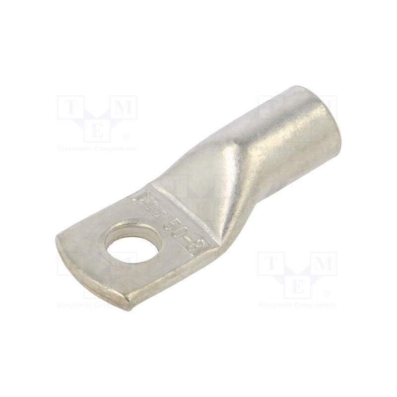 1 pcs x BM GROUP - BM018371 - Tip: ring tube, M8, 50mm2, crimped, for cable, tinned, copper, 8.4mm