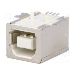 1 pcs x NINIGI - USBB-G-SMD - Socket, USB B, SMT, horizontal