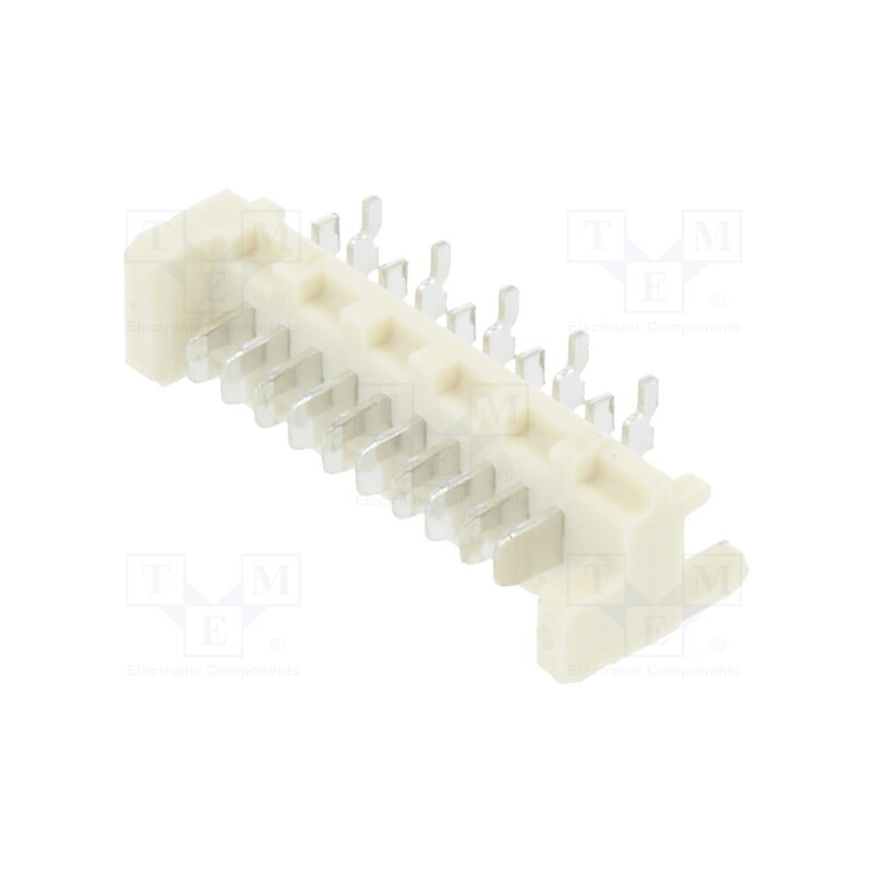 1 pcs x MOLEX - 908140810 - Socket, wire-board, male, PIN: 10, 1.27mm, SMT, PicoFlex, 2.4A, 250V