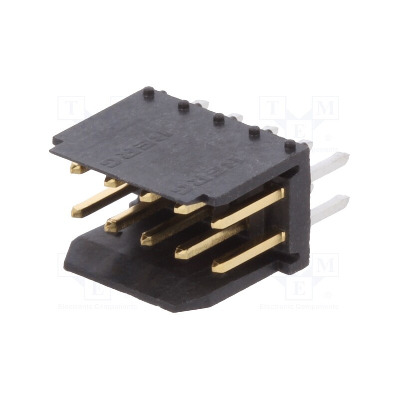 1 pcs x Amphenol Communications Solutions - 76385-305LF - Socket, wire-board, male, Dubox®, 2.54mm, PIN: 10, THT, 3A, straight