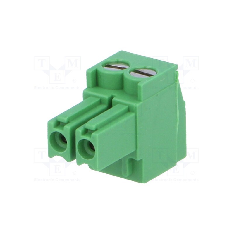 1 pcs x TE Connectivity - 284506-2 - Pluggable terminal block, Contacts ph: 3.5mm, ways: 2, straight