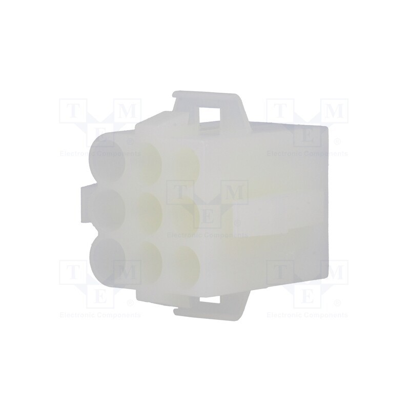 1 pcs x TE Connectivity - 1-480672-0 - Plug, wire-wire, female, .140 MATE-N-LOK, 6.1mm, PIN: 9, Layout: 3x3