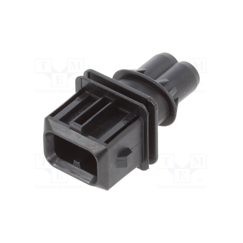 1 pcs x TE Connectivity - 106462-1 - Connector: automotive, JPT, male, plug, for cable, PIN: 2, black