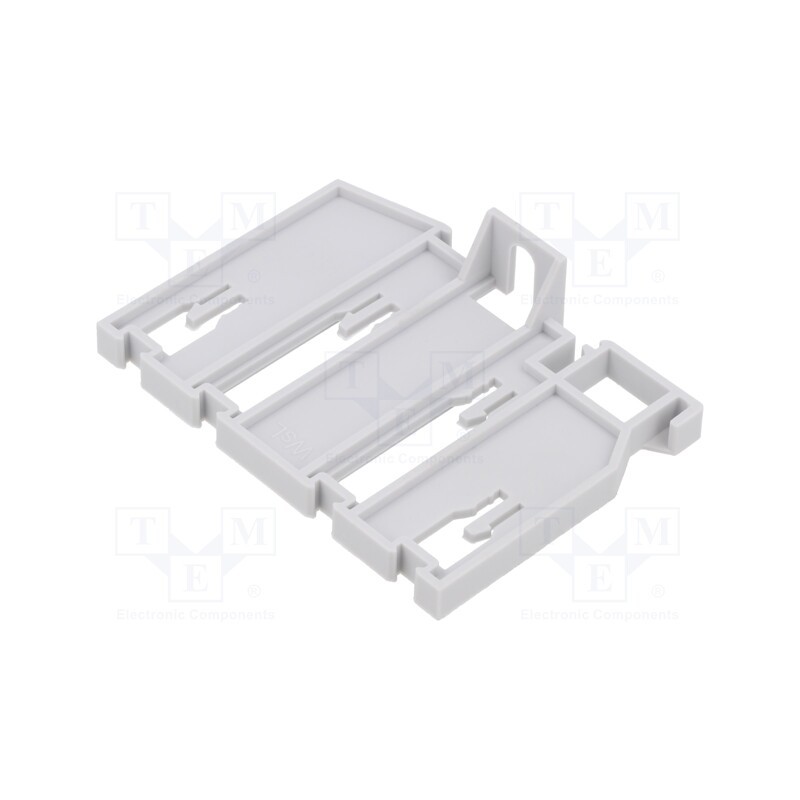 1 pcs x POKu00d3J - A18-4008 - Fixing element, TS35, -25÷100°C, Body: grey