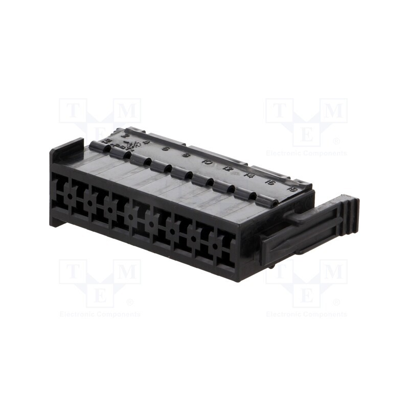 1 pcs x TE Connectivity - 929504-6 - Connector: wire-wire, JPT, female, plug, for cable, PIN: 18, black
