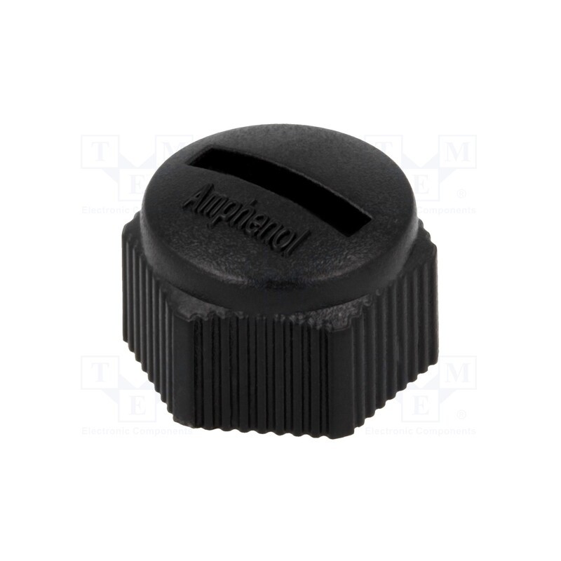 1 pcs x AMPHENOL LTW - CAP-WBDMSMA1 - Protection cover, male M12 connectors, IP67, plastic