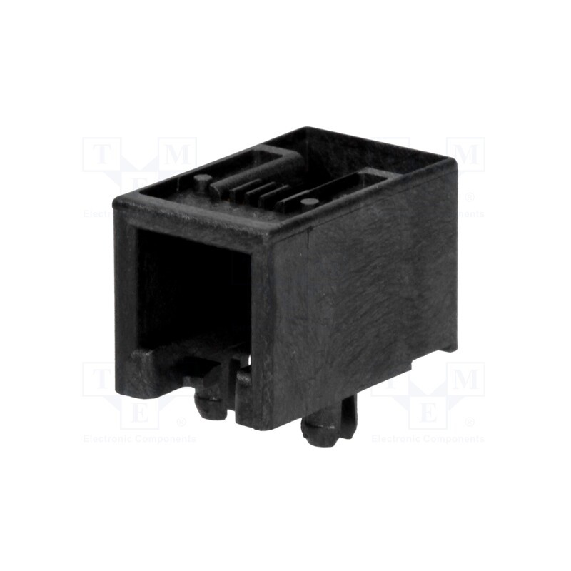 1 pcs x MOLEX - 955016449 - Socket, RJ11, PIN: 4, Cat: 3, low profile, Layout: 4p4c, SMT