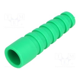 1 pcs x MH CONNECTORS - RG59/62SRB-G - Strain relief, RG59,RG62, green, Application: BNC plugs, 10pcs.