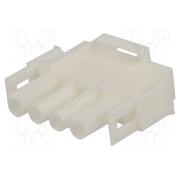 1 pcs x TE Connectivity - 350779-4 - Plug, wire-wire, male/female, Universal MATE-N-LOK, 6.35mm, PIN: 4