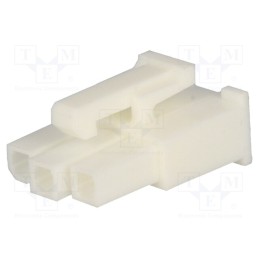 1 pcs x MOLEX - 39014031 - Plug, wire-wire/PCB, female, Mini-Fit Jr, 4.2mm, PIN: 3, for cable