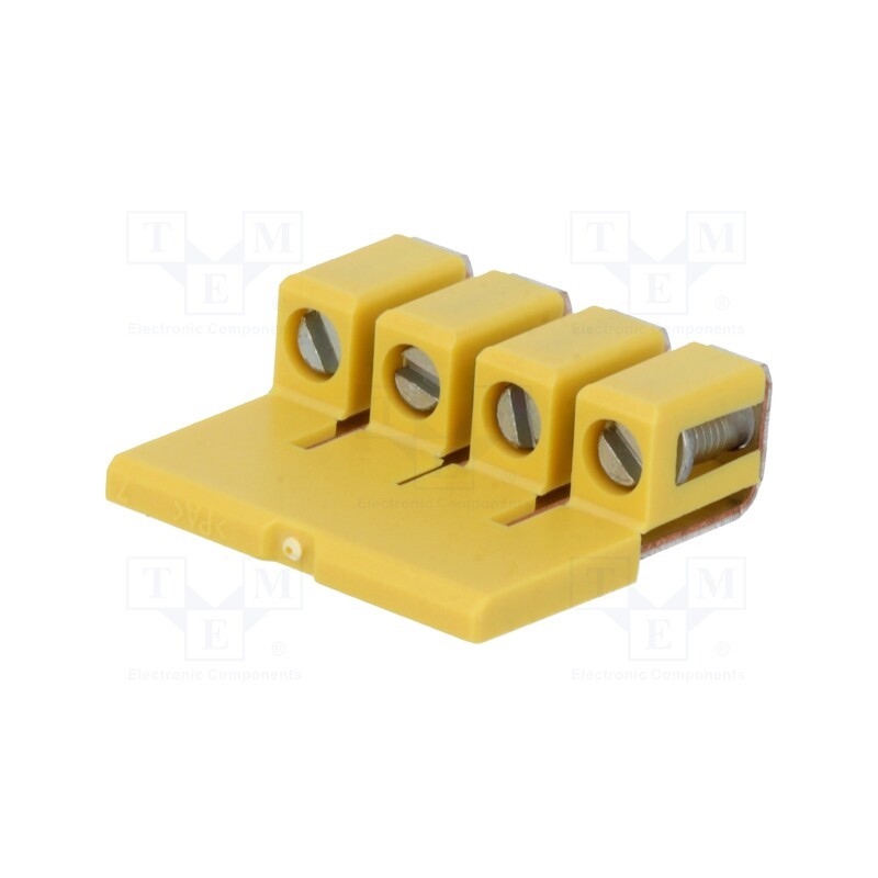 1 pcs x WEIDMu00dcLLER - 1053860000 WQV 2.5/4 - Screw bridge, ways: 4, WDU2.5