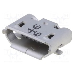 1 pcs x MOLEX - 473460001 - Socket, USB B micro, on PCBs, SMT, PIN: 5, horizontal, USB 2.0, reel