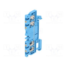 1 pcs x WEIDMu00dcLLER - 1552700000 A4C 1.5 BL - Splice terminal: rail, 1.5mm2, ways: 1, terminals: 4, blue, wemid