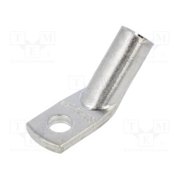 1 pcs x ERKO - KCS45_6-25/10 - Tip: ring tube, M6, 25mm2, crimped, for cable, angled 45°, tinned