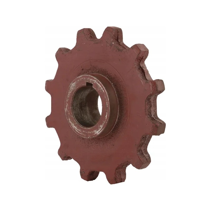 The 12 inch feeder chain sprocket fits