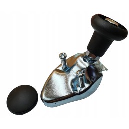 Universal black solus steering wheel knob