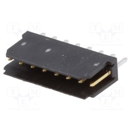 1 pcs x Amphenol Communications Solutions - 76384-308LF - Socket, wire-board, male, PIN: 8, 2.54mm, THT, Dubox®, 3A, Layout: 1x8