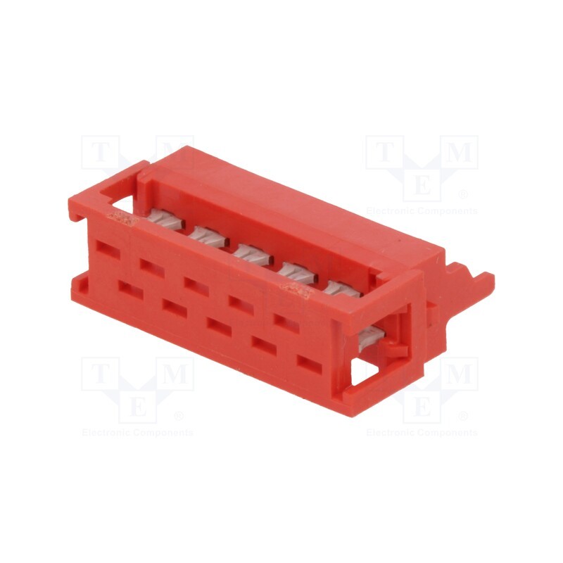 1 pcs x TE Connectivity - 8-215083-0 - Micro-MaTch, plug, male, PIN: 10, IDC, for ribbon cable, Layout: 2x5