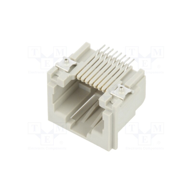1 pcs x TE Connectivity - 5406721-2 - MJ,RJ45,SM,TGRAY,13''REEL'