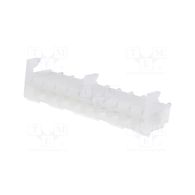 1 pcs x MOLEX - 09-62-6105 - Socket, wire-board, female, 3.96mm, PIN: 10, THT, on PCBs, tinned