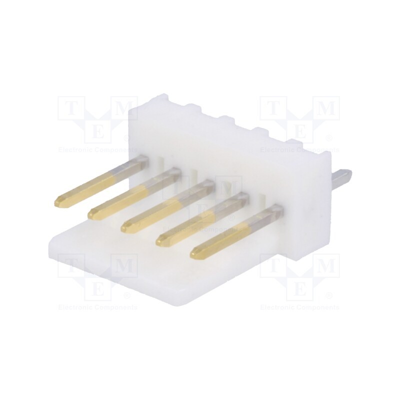 1 pcs x MOLEX - 22292051 - Socket, wire-board, male, KK 254, 2.54mm, PIN: 5, snapped-in, THT