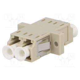 1 pcs x LOGILINK - FA02LC2 - Connector: fiber optic, socket,coupler, multi mode duplex (MM)