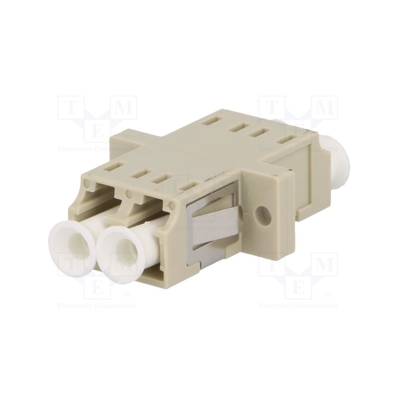 1 pcs x LOGILINK - FA02LC2 - Connector: fiber optic, socket,coupler, multi mode duplex (MM)