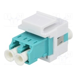 1 pcs x LOGILINK - NK0031 - Connector: fiber optic, socket,coupler, LC,both sides, female