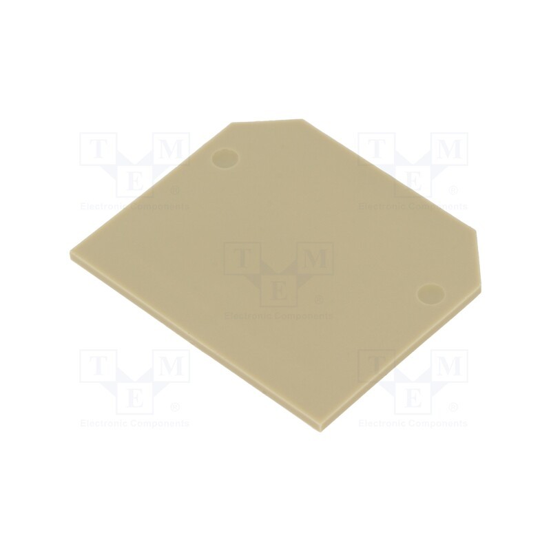 1 pcs x WEIDMu00dcLLER - 0279560000 AP SAK2.5 - End/partition plate, beige, SAK2.5