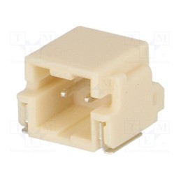 1 pcs x MOLEX - 5023520200 - Socket, wire-board, male, DuraClik, 2mm, PIN: 2, SMT, 3A, -40÷105°C