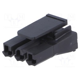 1 pcs x MOLEX - 444412003 - Connector: wire-board, SABRE, plug, female, PIN: 3, w/o contacts
