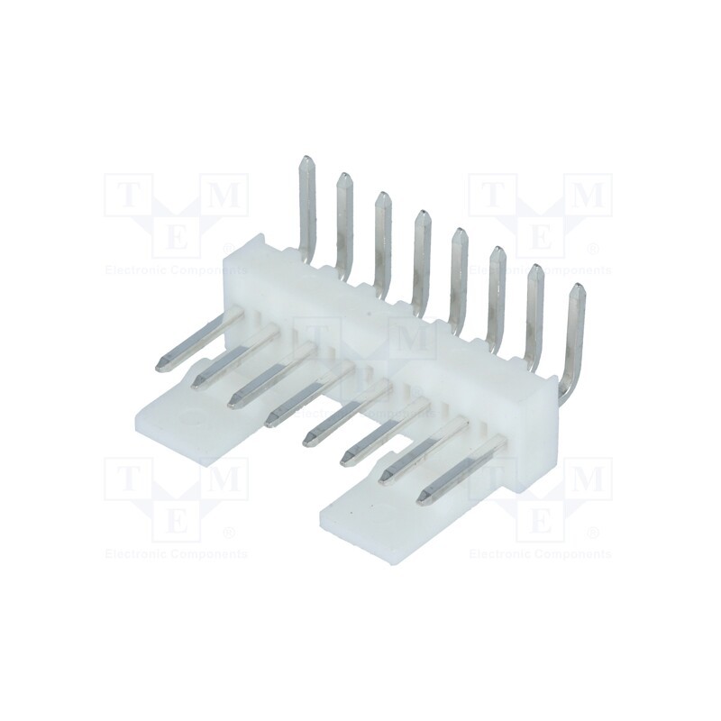 1 pcs x MOLEX - 22057088 - Socket, wire-board, male, KK 254, 2.54mm, PIN: 8, snapped-in, THT, 4A