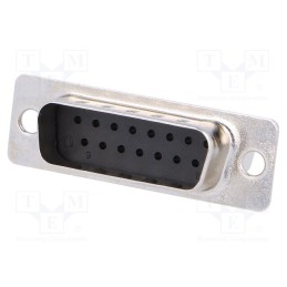 1 pcs x HARTING - 9670155601 - D-Sub, PIN: 15, plug, male, Type: w/o contacts