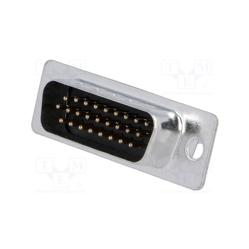 1 pcs x MH CONNECTORS - MHHDS26-M-T-B-S - D-Sub HD, PIN: 26, plug, male, for cable, soldering