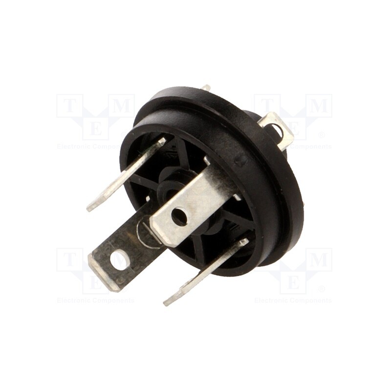 1 pcs x HIRSCHMANN - 933114100 GSSR 300 - Connector: valve connector, socket, form C, 9.4mm, male, PIN: 4