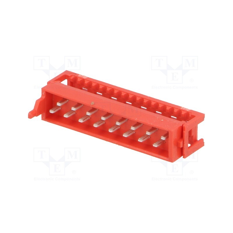 1 pcs x TE Connectivity - 1-215083-6 - Micro-MaTch, plug, male, PIN: 16, IDC, for ribbon cable, Layout: 2x8