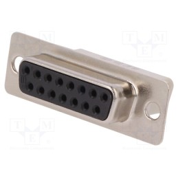 1 pcs x HARTING - 9670154701 - D-Sub, PIN: 15, plug, female, Type: w/o contacts