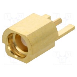 1 pcs x NINIGI - MMCX-12 - Socket, MMCX, female, card edge, horizontal, SMT, gold-plated