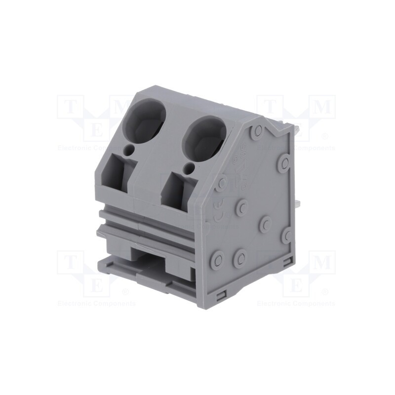 1 pcs x DEGSON ELECTRONICS - DG264-15.0-02P-11-00AH - PCB terminal block, angled, 15mm, ways: 2, on PCBs, 0.2÷16mm2, 65A