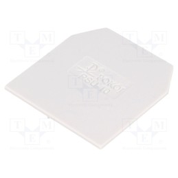 1 pcs x POKu00d3J - A41-0208 - End/partition plate, grey, Width: 1mm, polyamide, -25÷100°C