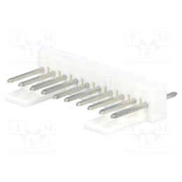 1 pcs x MOLEX - 22272101 - Socket, wire-board, male, KK 254, 2.54mm, PIN: 10, THT, 4A, tinned